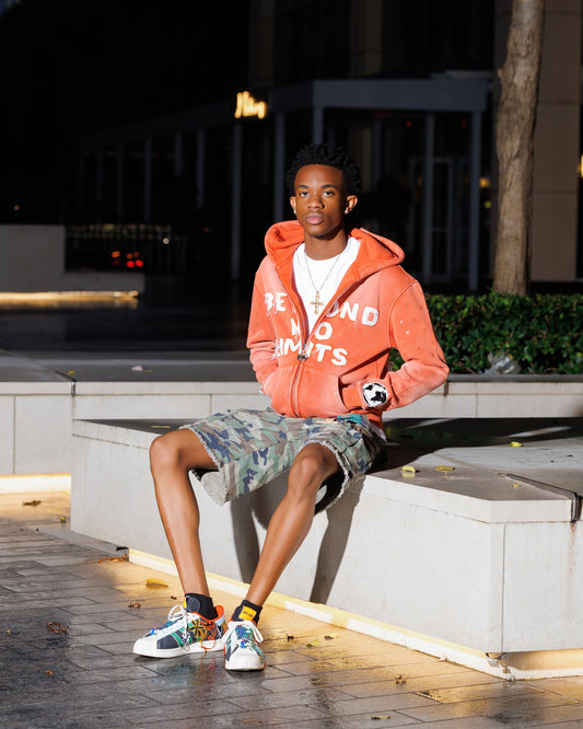 "AUTUMN BLAZE" LIMITLESS ZIP UP HOODIE