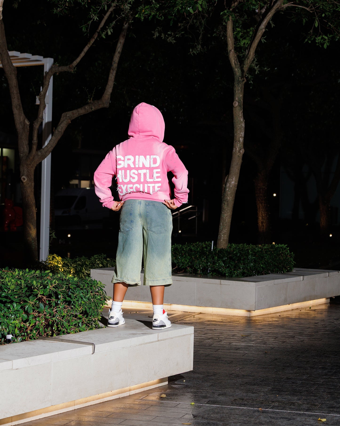 "PINK HORIZON' LIMITLESS ZIP UP HOODIE