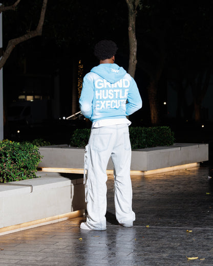 "SKYBOUND BLUE" LIMITLESS ZIP UP HOODIE